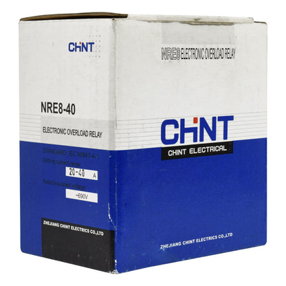 Relé De Sobrecarga Electrónico Chint 20 - 40A / NRE8-40
