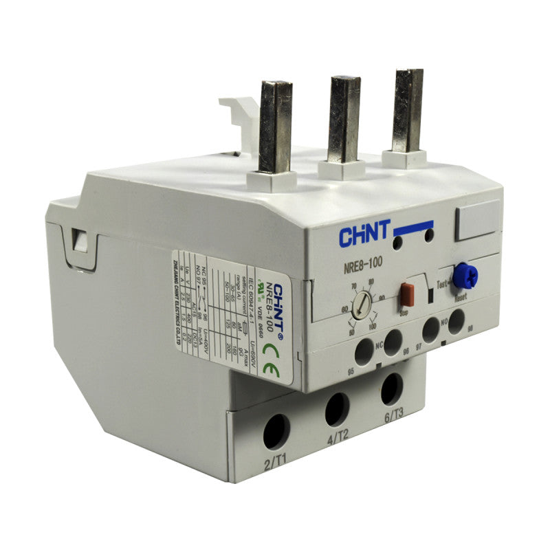 Relé De Sobrecarga Electrónico Chint 50 - 100A / NRE8-100