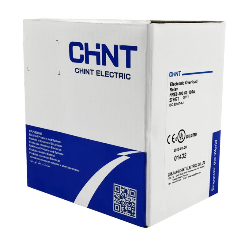 Relé De Sobrecarga Electrónico Chint 50 - 100A / NRE8-100