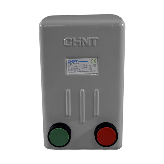 Arrancador Directo CHINT l 23 - 32Amp l 440VAC l Metálico l IP-40 l Mod. NQ2-15P/4