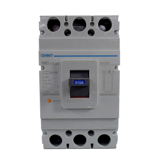 Breaker Totalizador Termomagnético l 3 Polos l 315A l 35KA / 50KA l NM1-400S l CHINT