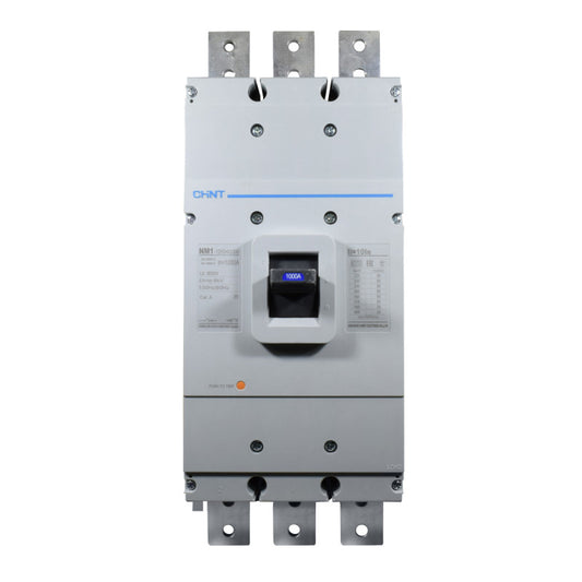 Breaker Totalizador Termomagnético l 3 Polos l 1000A l 65KA / 85KA l NM1-1250H l CHINT