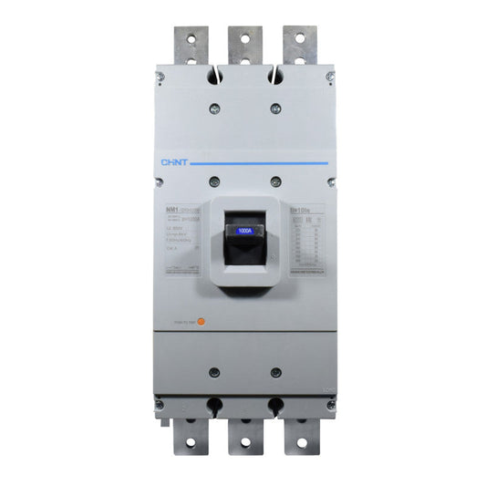 Breaker Totalizador Termomagnético l 3 Polos l 1000A l 65KA / 85KA l NM1-1250H l CHINT