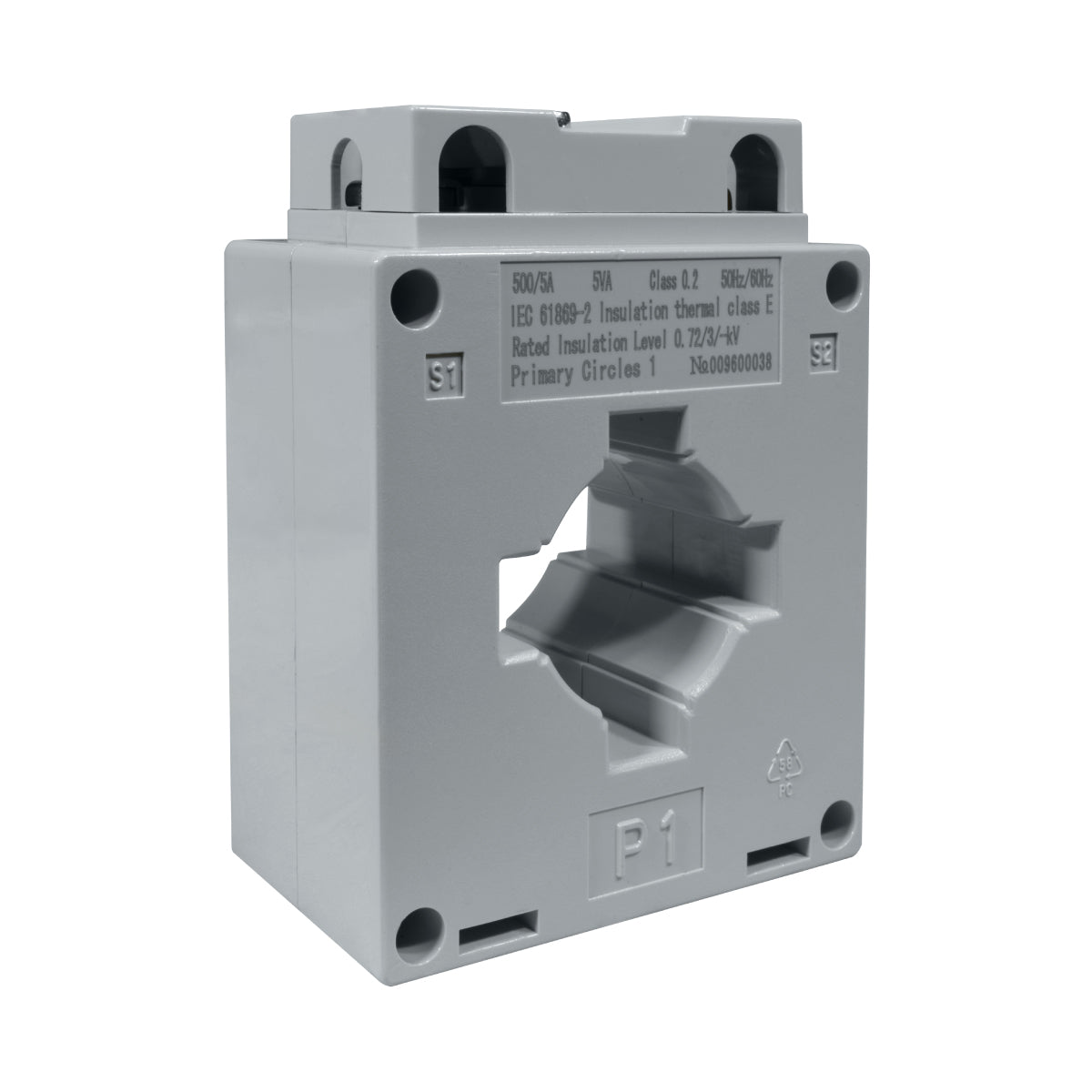 Transformador de Corriente l Ventana l 500/5A l CL0,2 l 5VA l BH-0.66 l CHINT