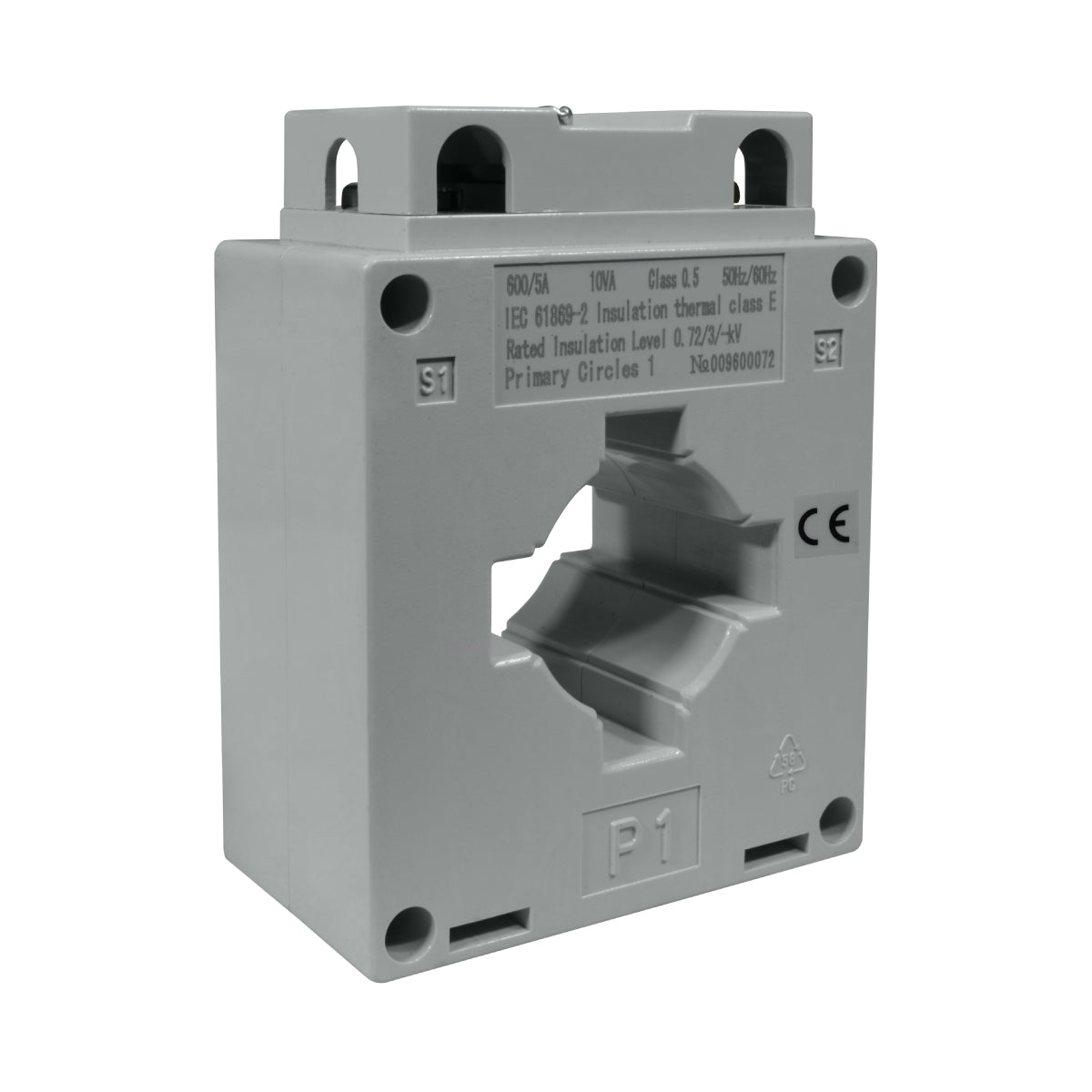 Transformador de Corriente l Ventana l 600/5A l CL0,5 l 10VA l BH-0.66 l CHINT