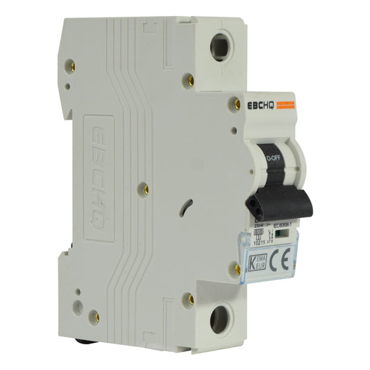 Mini Breaker Termomagnético Riel l 1 Polos l 25A l  6KA l EPB-63M/1-C25 l EBCHQ