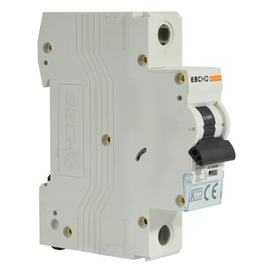 Mini Breaker Termomagnético Riel l 1 Polos l 63A l  6KA l EPB-63M/1-C63 l EBCHQ