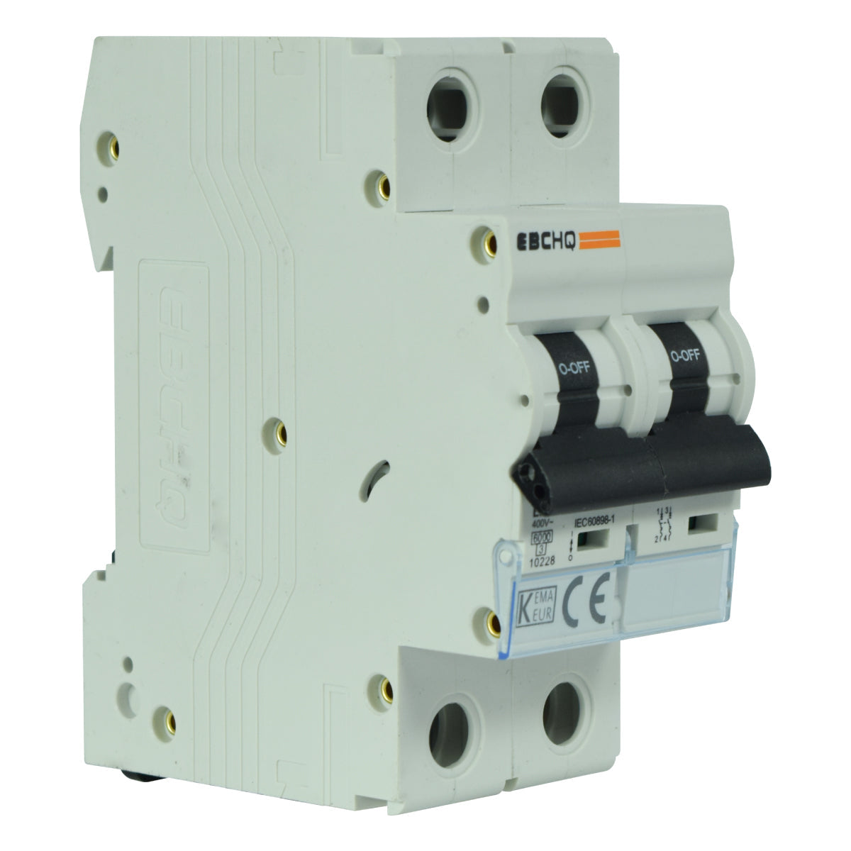 Mini Breaker Termomagnético Riel l 2 Polos l 2A l  6KA l EPB-63M/2-C2 l EBCHQ