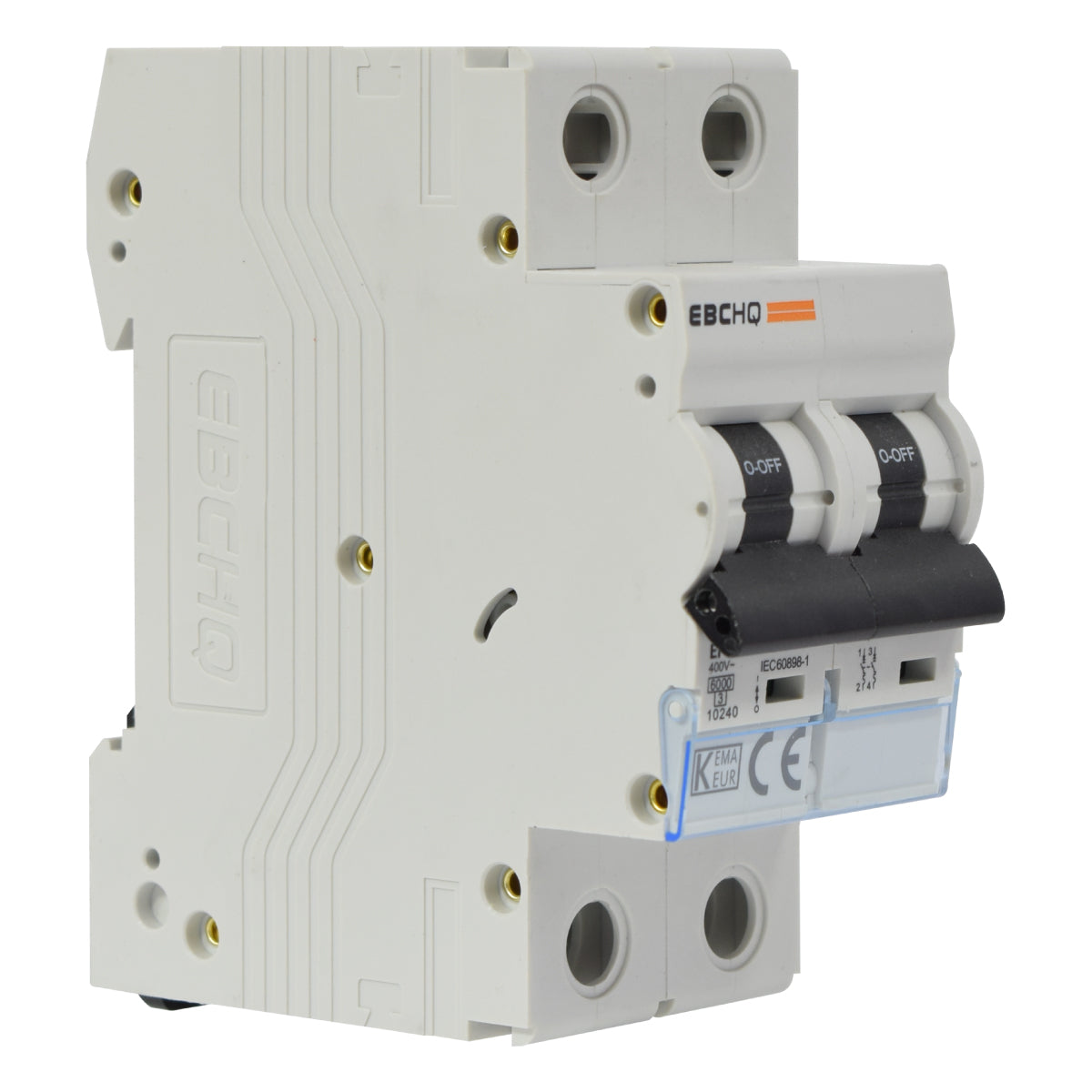 Mini Breaker Termomagnético Riel l 2 Polos l 20A l  6KA l EPB-63M/2-C20 l EBCHQ