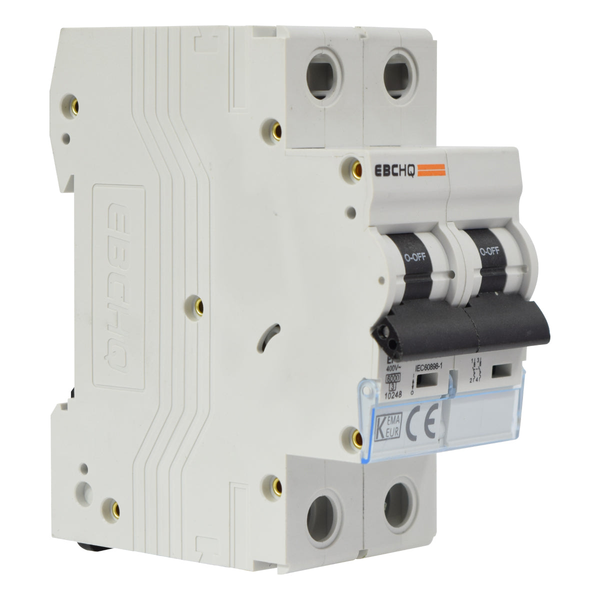 Mini Breaker Termomagnético Riel l 2 Polos l 50A l  6KA l EPB-63M/2-C50 l EBCHQ