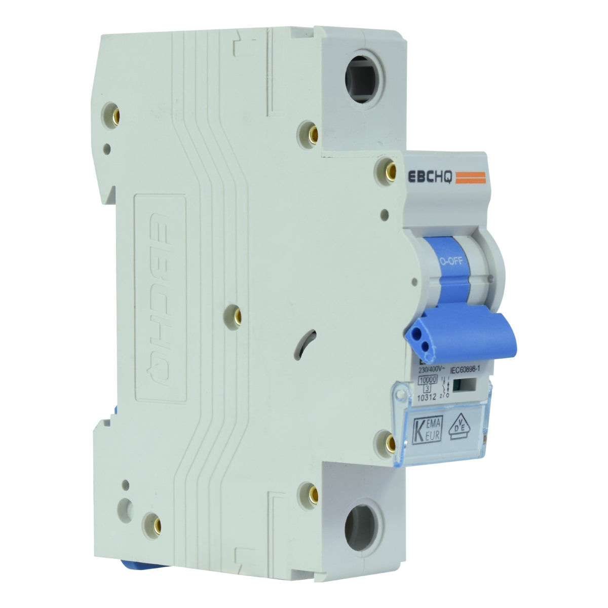 Mini Breaker Termomagnético Riel l 1 Polos l 16A l  10KA l EPB-63H/1-C16 l EBCHQ