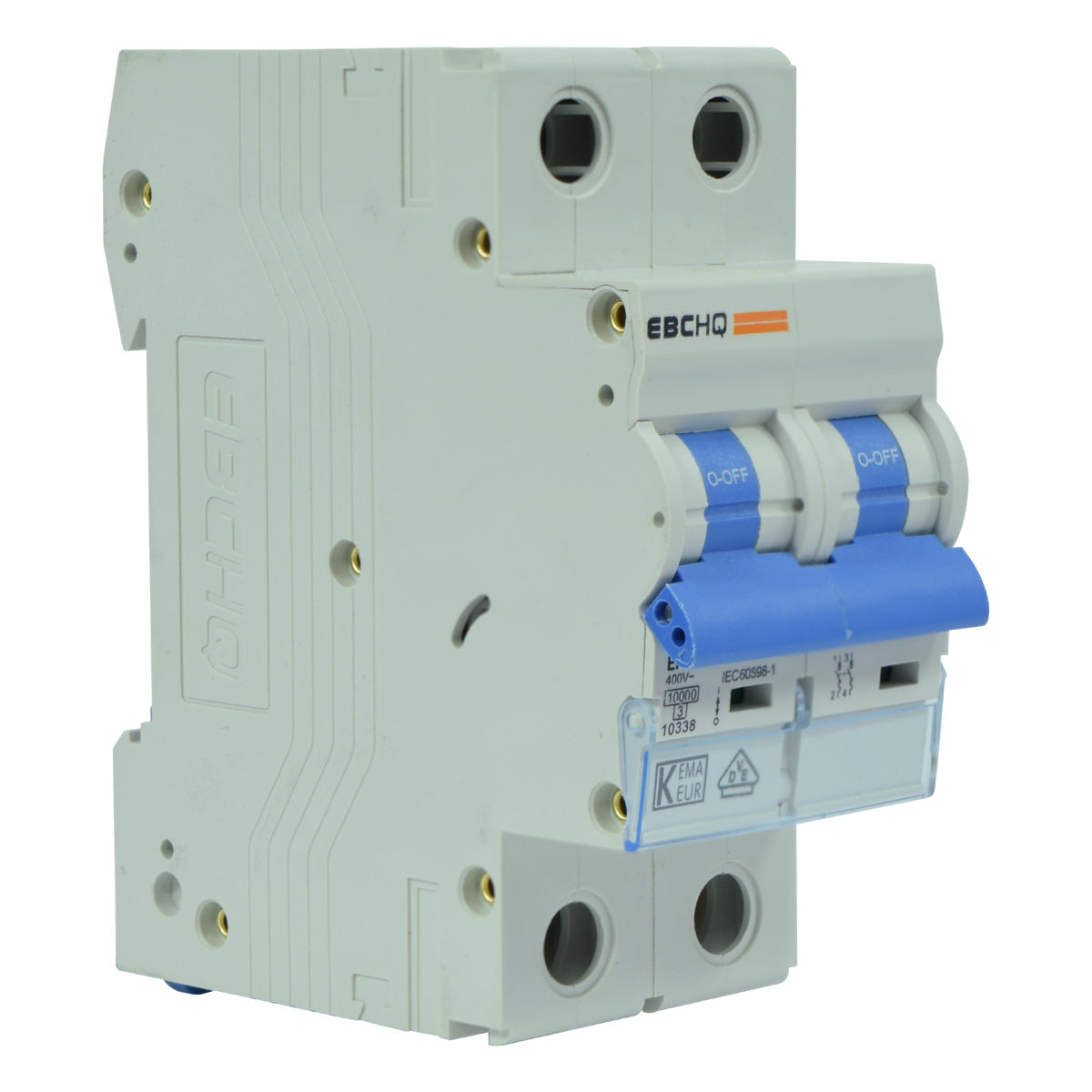 Mini Breaker Termomagnético Riel l 2 Polos l 16A l  10KA l EPB-63H/2-C16 l EBCHQ