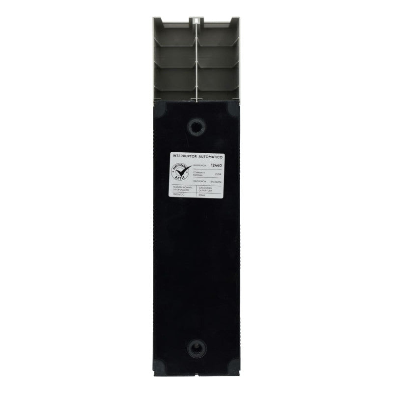 Interruptor de Caja Moldeada De Corriente Directa l Breaker Totalizador Termomagnético l 2 Polos l 250A l 20KA (1500VDC) l SGM6 DC-630 250A l EBCHQ