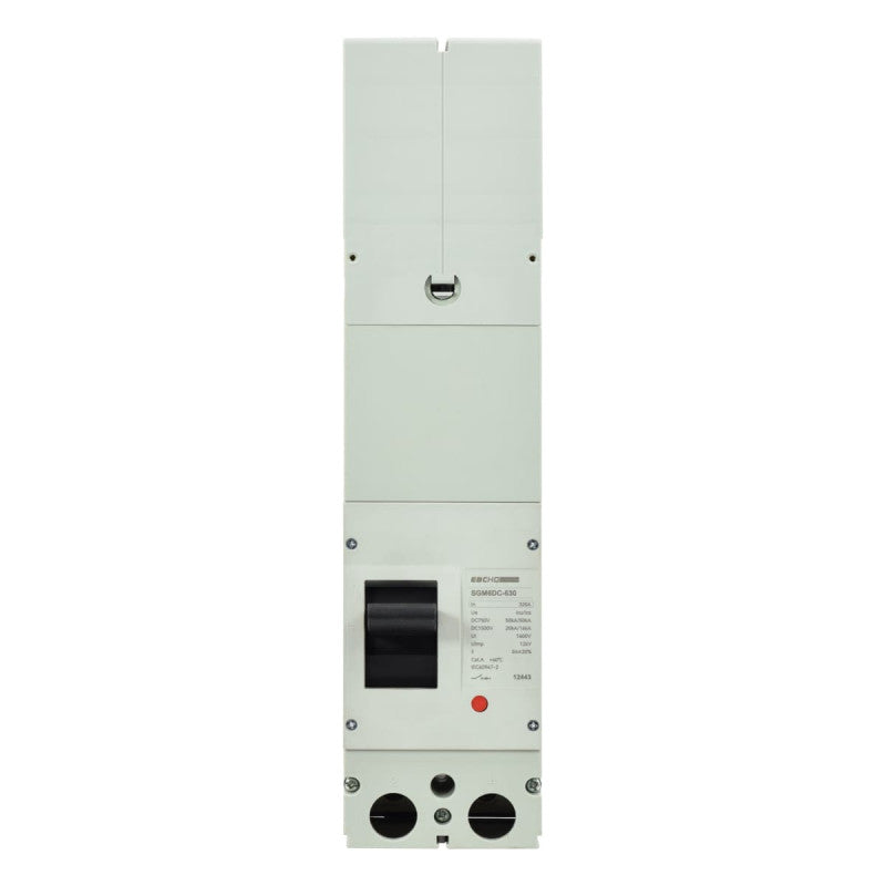 Interruptor de Caja Moldeada De Corriente Directa l Breaker Totalizador Termomagnético l 2 Polos l 320A l 20KA (1500VDC) l SGM6 DC-630 320A l EBCHQ