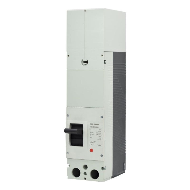 Interruptor de Caja Moldeada De Corriente Directa l Breaker Totalizador Termomagnético l 2 Polos l 320A l 20KA (1500VDC) l SGM6 DC-630 320A l EBCHQ