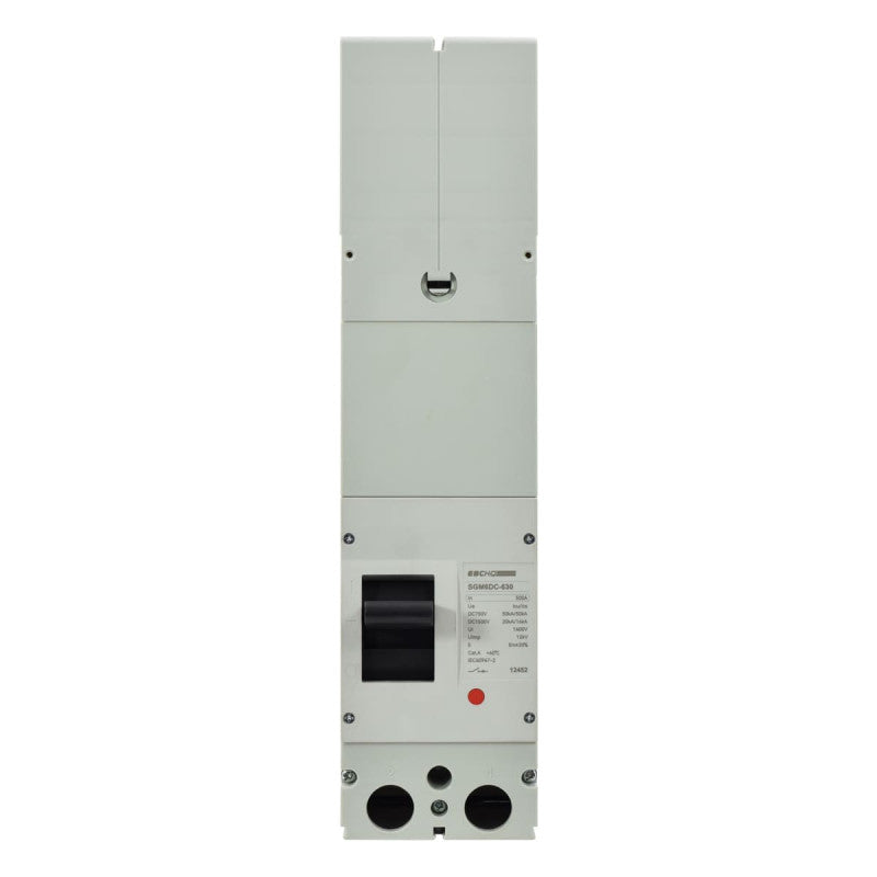 Interruptor de Caja Moldeada De Corriente Directa l Breaker Totalizador Termomagnético l 2 Polos l 500A l 20KA (1500VDC) l SGM6 DC-630 500A l EBCHQ