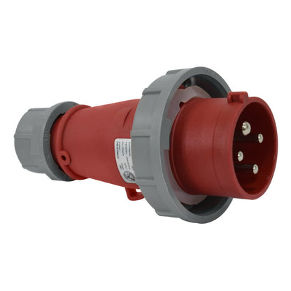 Clavija 16A 3P + T 6H IP67 415V Rojo KBN EBCHQ