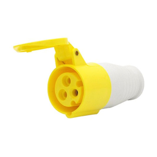 Toma Aérea 32A 2P + T 4H IP44 130V Amarillo KB EBCHQ
