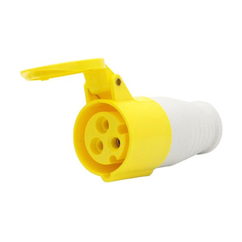 Toma Aérea 16A 2P + T 4H IP44 130V Amarillo KB EBCHQ