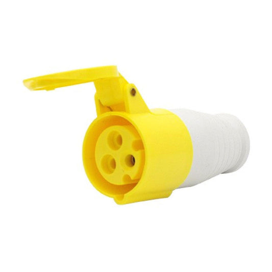 Toma Aérea 16A 2P + T 4H IP44 130V Amarillo KB EBCHQ