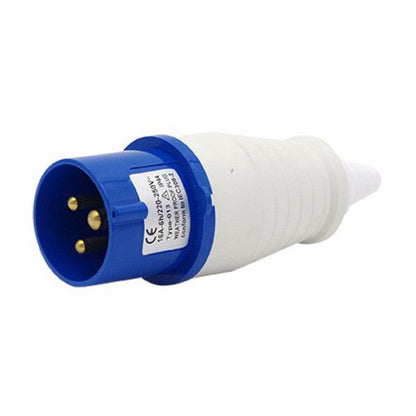 Clavija 32A 2P + T 6H IP44 250V Azul KB EBCHQ