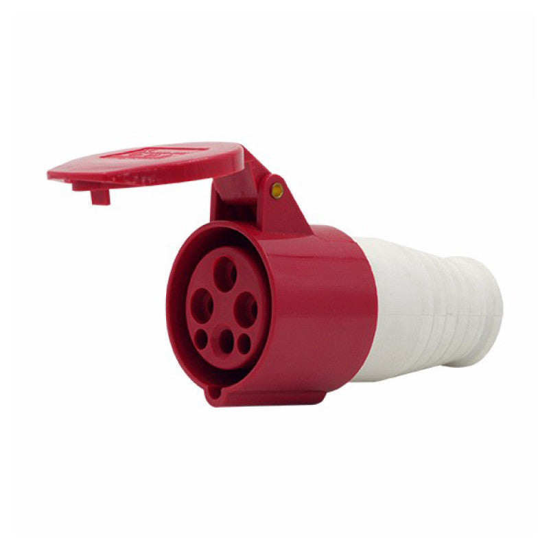 Toma Aérea 32A 3P + T 6H IP44 415V Rojo KB EBCHQ