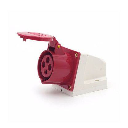 Toma Sobreponer 32A 3P + T 6H IP44 415V Rojo KB EBCHQ