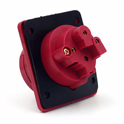 Toma Incrustar 32A 3P + T 6H IP44 415V Rojo KB EBCHQ