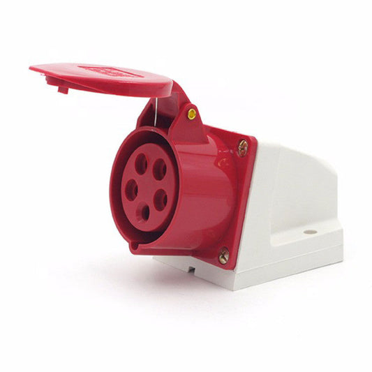 Toma Sobreponer 32A 3P+N+T 6H IP44 415V Rojo KB EBCHQ