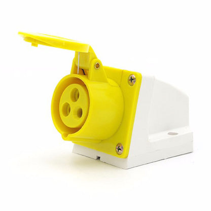 Toma Sobreponer 32A 2P + T 4H IP44 130V Amarillo KB EBCHQ