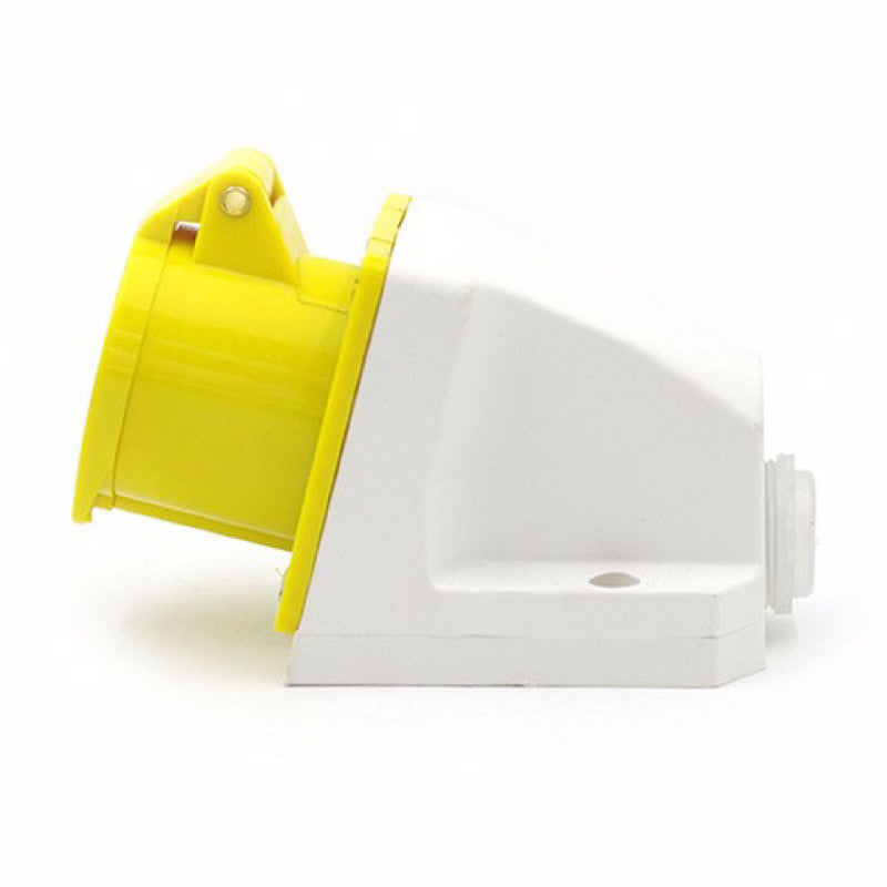 Toma Sobreponer 32A 2P + T 4H IP44 130V Amarillo KB EBCHQ