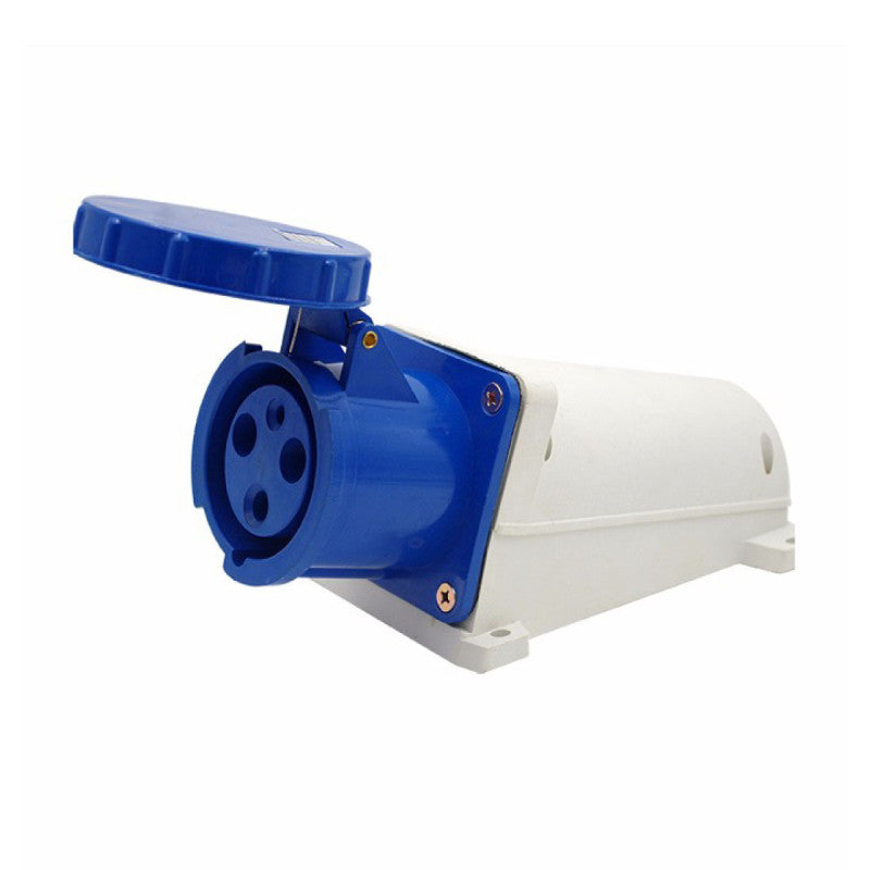 Toma Sobreponer 63A 2P + T 6H IP67 250V Azul KB EBCHQ