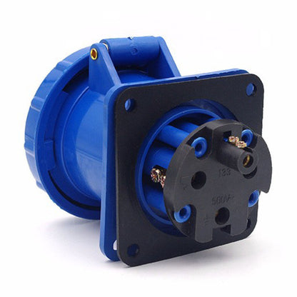 Toma Incrustar 63A 2P + T 6H IP67 250V Azul KB EBCHQ