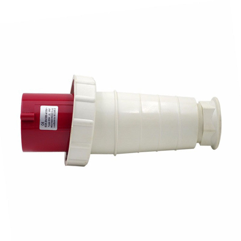 Clavija 63A 3P + T 6H IP67 415V Rojo KB EBCHQ