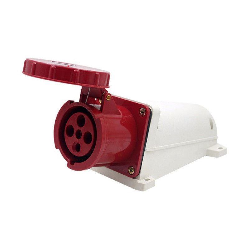 Toma Sobreponer 125A 3P + T 6H IP67 415V Rojo KB EBCHQ