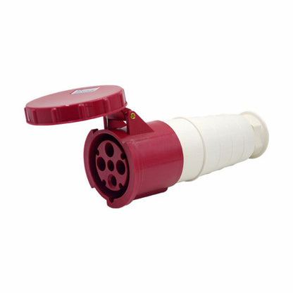 Toma Aérea 125A 3P + T 6H IP67 415V Rojo KB EBCHQ