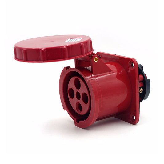 Toma Incrustar 125A 3P + T 6H IP67 415V Rojo KB EBCHQ