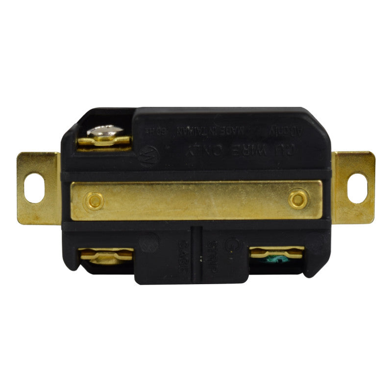 Toma Incrustar de Seguridad 30A 2P + T 125V L5-30R EBCHQ