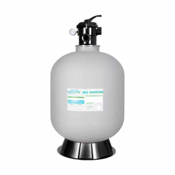 Filtro De Arena FPD Para Piscina En Plástico Reforzado Con Valvula Superior de 24" - PANDA