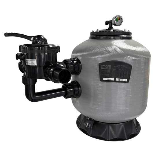 Filtro De Arena ELITE Para Piscina En Fibra de Vidrio Con Valvula Lateral de 36" - MAAAXFILTER