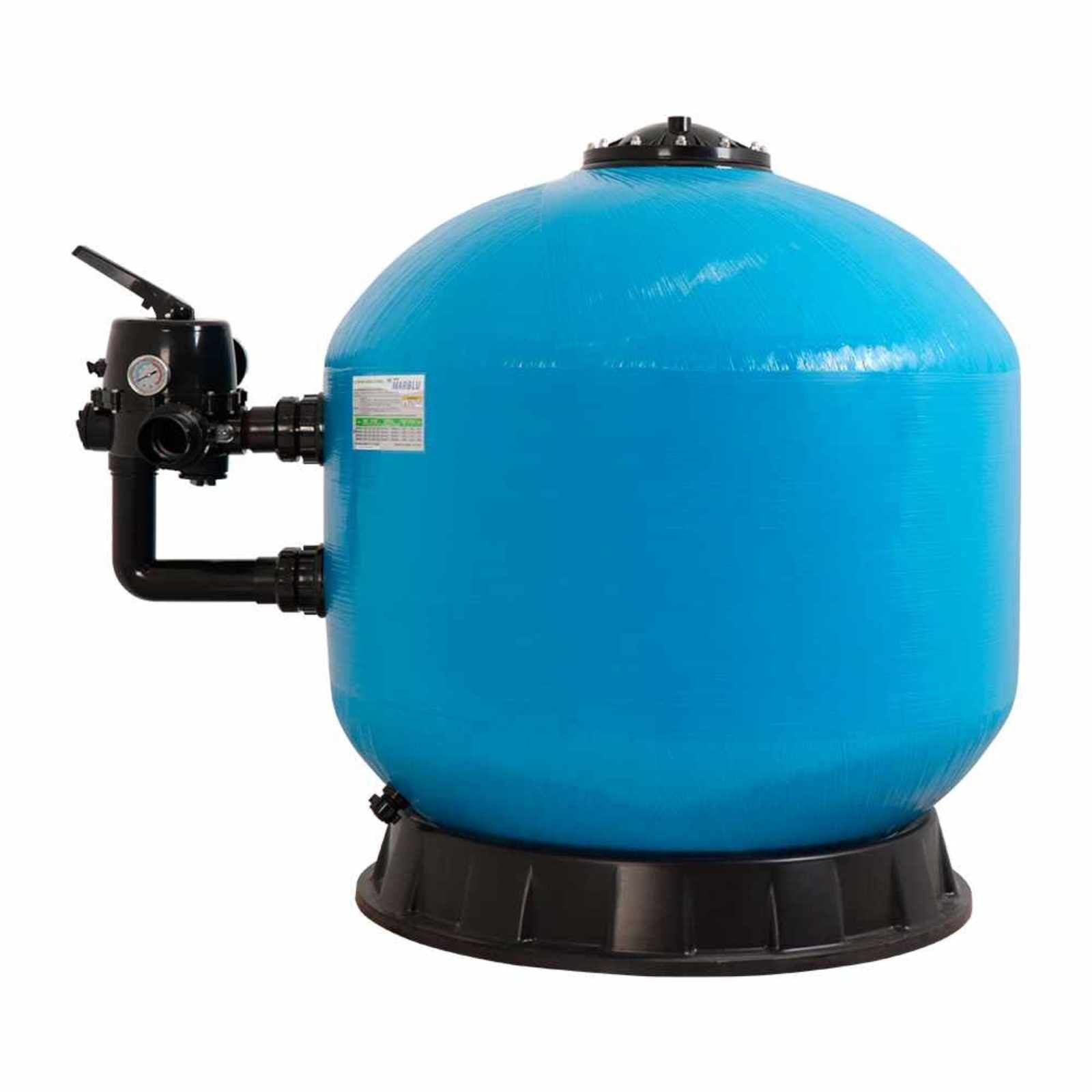 Filtro De Arena MARBLU Para Piscina En Fibra de Vidrio Con Valvula Lateral de 40" - PANDA