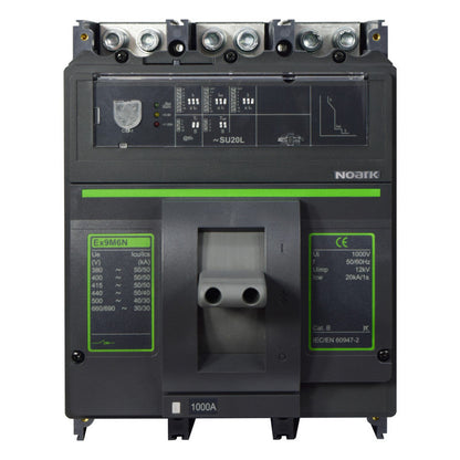 Interruptor Automático de Caja Moldeada l Breaker Totalizador Industrial Termomagnético l Ajustable l 3 Polos l 400 - 1000A l 50KA l Ex9M6N l NOARK