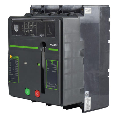 Interruptor Automático de Caja Moldeada l Breaker Totalizador Industrial Termomagnético l Ajustable l Motorizado l 3 Polos l 500 - 1250A l 50KA l Ex9M6N l NOARK