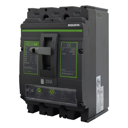 Interruptor Automático de Caja Moldeada l Breaker Totalizador Industrial Termomagnético l Ajustable l 3 Polos l 160 - 200A l 36KA / 50KA l Ex9M2S l NOARK