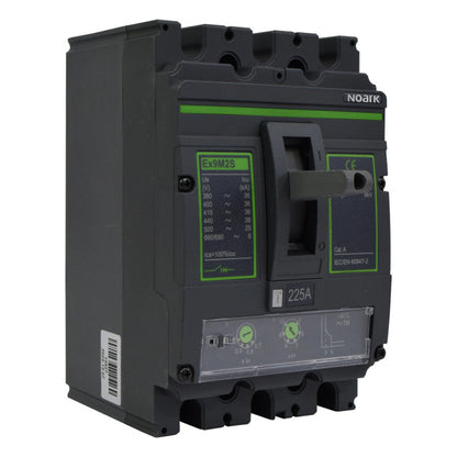 Interruptor Automático de Caja Moldeada l Breaker Totalizador Industrial Termomagnético l Ajustable l 3 Polos l 180 - 225A l 36KA / 50KA l Ex9M2S l NOARK
