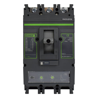 Interruptor Automático de Caja Moldeada l Breaker Totalizador Industrial Termomagnético l Ajustable l 3 Polos l 280 - 350A l 36KA / 65KA l Ex9M3S l NOARK