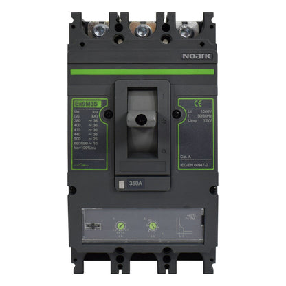 Interruptor Automático de Caja Moldeada l Breaker Totalizador Industrial Termomagnético l Ajustable l 3 Polos l 280 - 350A l 36KA / 65KA l Ex9M3S l NOARK