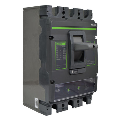 Interruptor Automático de Caja Moldeada l Breaker Totalizador Industrial Termomagnético l Ajustable l 3 Polos l 400 - 500A l 36KA / 65KA l Ex9M4S l NOARK