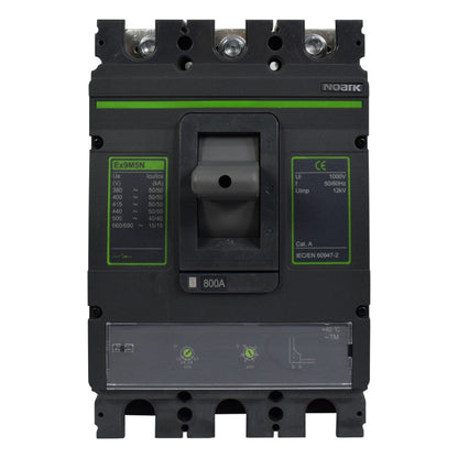 Interruptor Automático de Caja Moldeada l Breaker Totalizador Industrial Termomagnético l Ajustable l 3 Polos l 640 - 800A l 50KA / 65KA l Ex9M5N l NOARK
