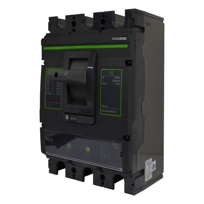 Interruptor Automático de Caja Moldeada l Breaker Totalizador Industrial Termomagnético l Ajustable l 3 Polos l 640 - 800A l 50KA / 65KA l Ex9M5N l NOARK